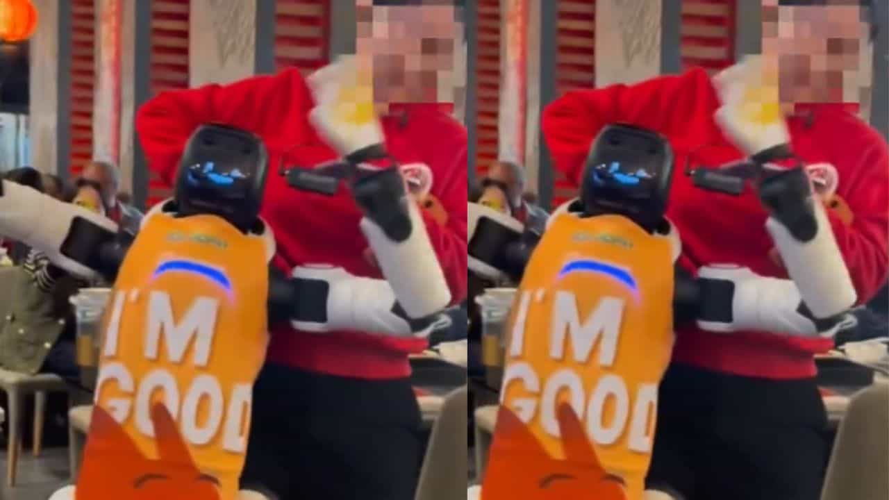 Viral Video : உணவகத்தில் பிளேட்டுகளை நொறுக்கி நடனமாடிய ரோபோட்.. ஷாக் வீடியோ!
