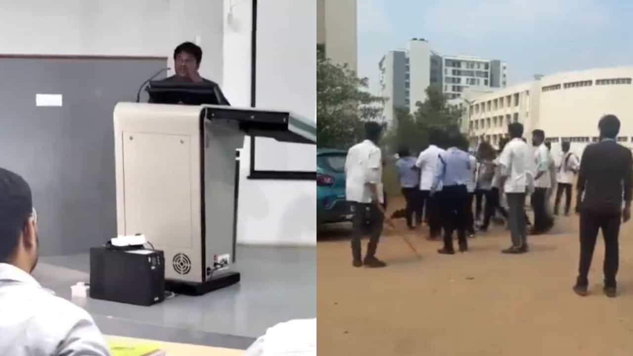 Viral Video : வகுப்பறையில் மாணவிக்கு ப்ரொபோஸ் செய்த ஆசிரியர்.. வைரல் வீடியோ! Viral Video : வகுப்பறையில் மாணவிக்கு ப்ரொபோஸ் செய்த ஆசிரியர்.. வைரல் வீடியோ!