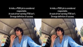 Viral Video : மாதம் ரூ.75,000 சம்பாதிக்கும் ஆட்டோ டிரைவர்.. இணையத்தில் வைரலாகும் வீடியோ!...