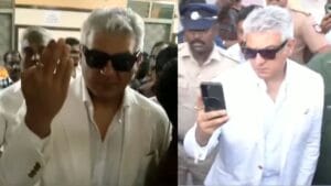 முதல் ஆளாக ஜனநாயக கடமையாற்றிய நடிகர் அஜித்!!