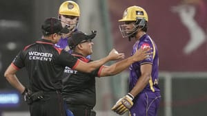 IPL 2026: களத்தில் நடுவருடன் வாக்குவாதம்.. அங்கிரிஷ் ரகுவன்ஷிக்கு அபராதம் விதிப்பு!
