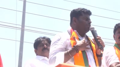 ராமநாதபுரத்தில் அண்ணாமலை தேர்தல் பிரசாரம்!