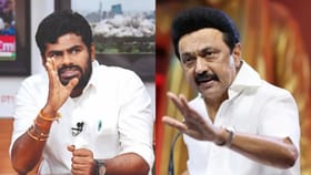 மு.க.ஸ்டாலின் ஐயா ஒரு கீ கொடுக்கும் பொம்மை.. அண்ணாமலையின் அனல் பறக்கும் பேச்சு!...