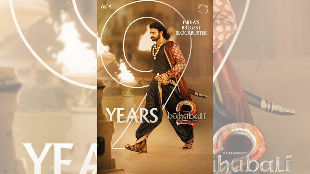 ஹேசா... ருத்ரசா... 9 ஆண்டுகளைக் கடந்தது பிரபாஸின் பாகுபலி 2 படம்!