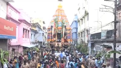 திருச்சி கோட்டை கோயிலில் சித்திரை தேர் திருவிழா!