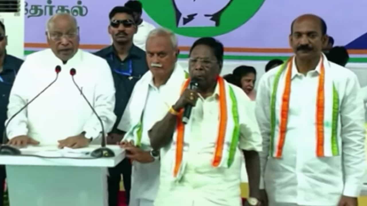 புதுச்சேரி மாநில அந்தஸ்து விவகாரத்தில் மத்திய அரசின் ஒத்துழைப்பு இல்லை... மல்லிகார்ஜூன கார்கே!