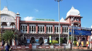 பயணிகள் குஷி..! புதிய வசதிகளுடன் சென்னை எழும்பூர் ரயில் நிலையம்