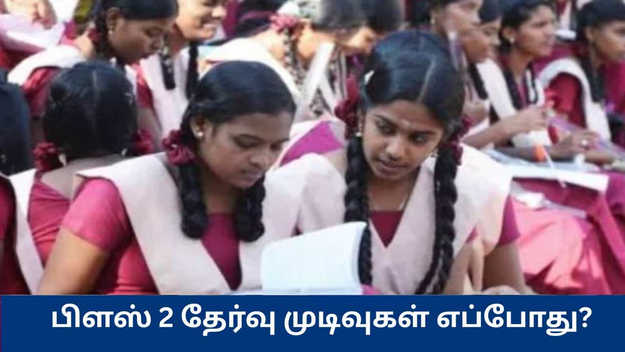 பிளஸ் 2 தேர்வு முடிவுகள் எப்போது? - வெளியான தகவல்