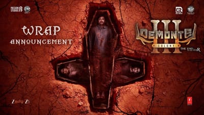 டிமாண்டி காலனி 3 பட ஷூட்டிங் நிறைவு.. ரிலீஸ் எப்போது தெரியுமா?