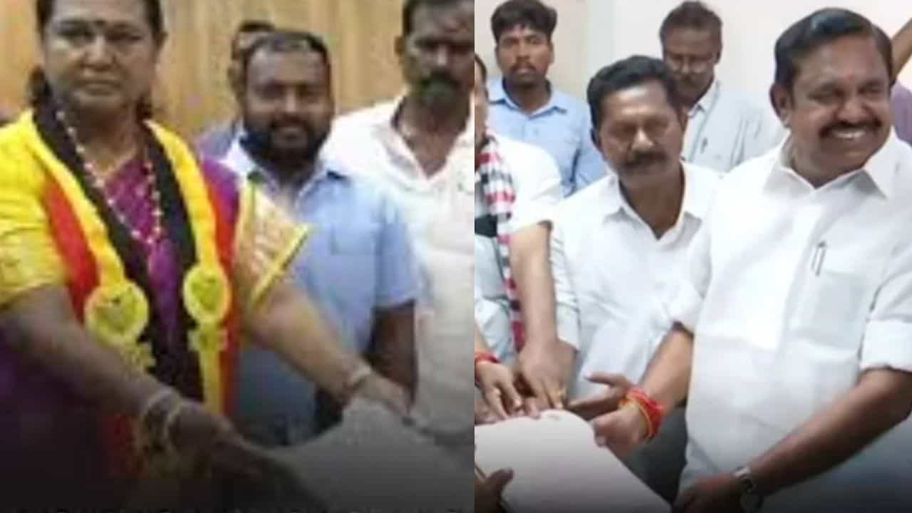 அதிமுக பொதுச்செயலர் எடப்பாடி கே.பழனிசாமி- தேமுதிக பொதுச்செயலர் பிரேமலதா வேட்பு மனு தாக்கல்..!