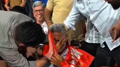 PBKS vs RR போட்டியில் ரசிகரின் தலையை காயப்படுத்திய சிக்ஸர்..!