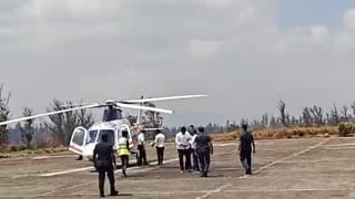 உதகை பிரசாரத்திற்கு ஹெலிகாப்டரில் சென்ற அண்ணாமலை.. பறக்கும் படை அதிகாரிகள் சோதனை!