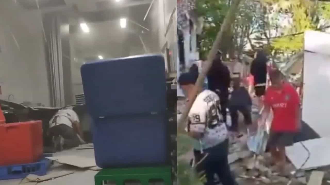 திடீரென சிறு சுனாமி.. இந்தோனேசியாவில் 7.4 ரிக்டர் அளவிலான நிலநடுக்கம்..