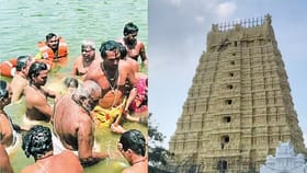 காஞ்சிபுரம் ஏகாம்பரநாதர் கோவில் பங்குனி உத்திர தீர்த்தவாரி உற்சவம் விமரிசை!...