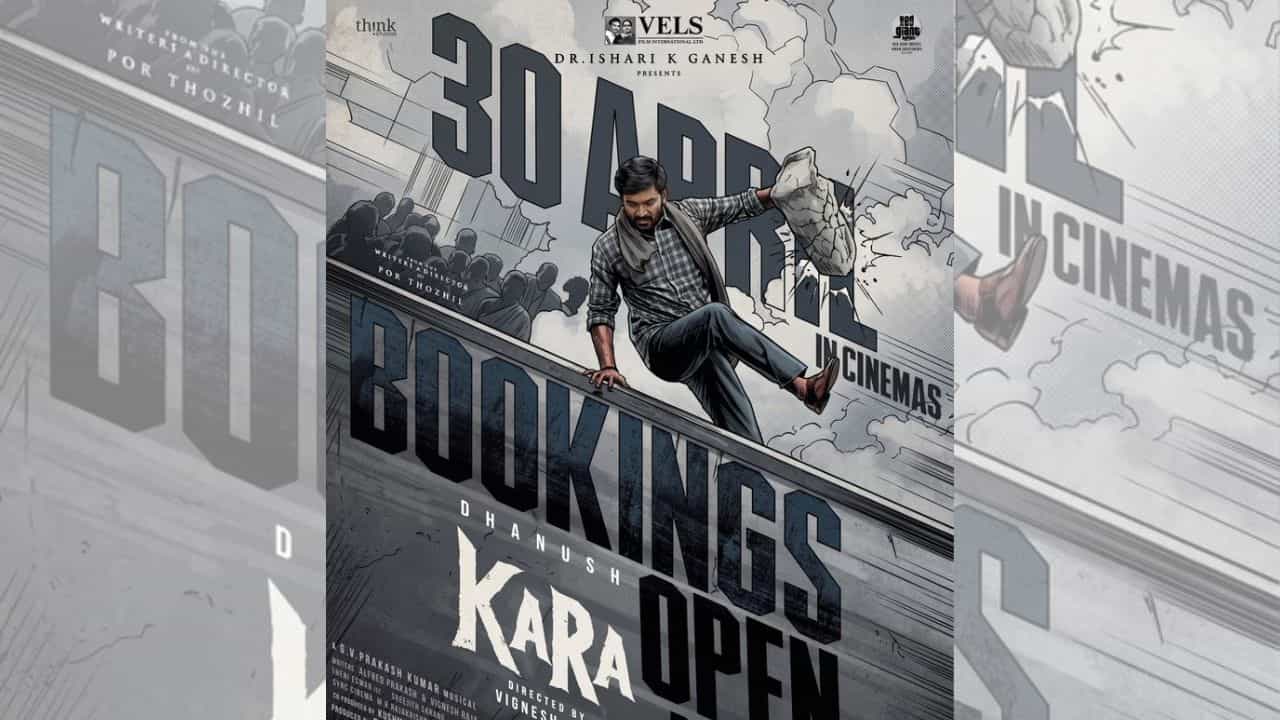 கர படத்தின் முன்பதிவை தொடங்கியது படக்குழு - வைரலாகும் பதிவு