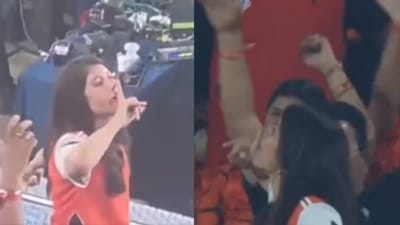 சிஎஸ்கே ரசிகர்களுக்கு எதிராக சைகை.. கடுப்பாக்கிய காவ்யா மாறன்!