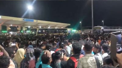 சொந்த ஊர் செல்ல பேருந்துகள் இன்றி வாக்காளர்கள் கடும் அவதி