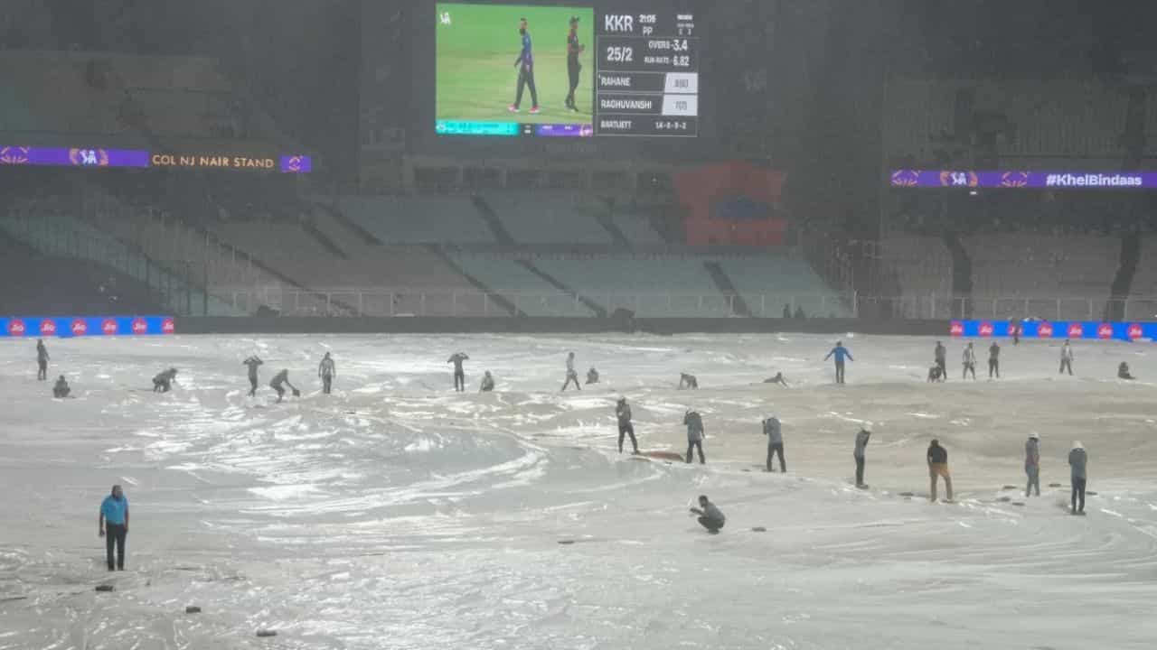 KKR Vs LSG:  மழையால் போட்டி பாதிக்குமா?  போட்டி தடைபட்டால் என்ன நடக்கும்?