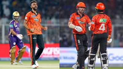 சிதைந்த KKR பேட்டிங் லைன் அப்.. சீறி பாய்ந்த SRH அசத்தல் வெற்றி!