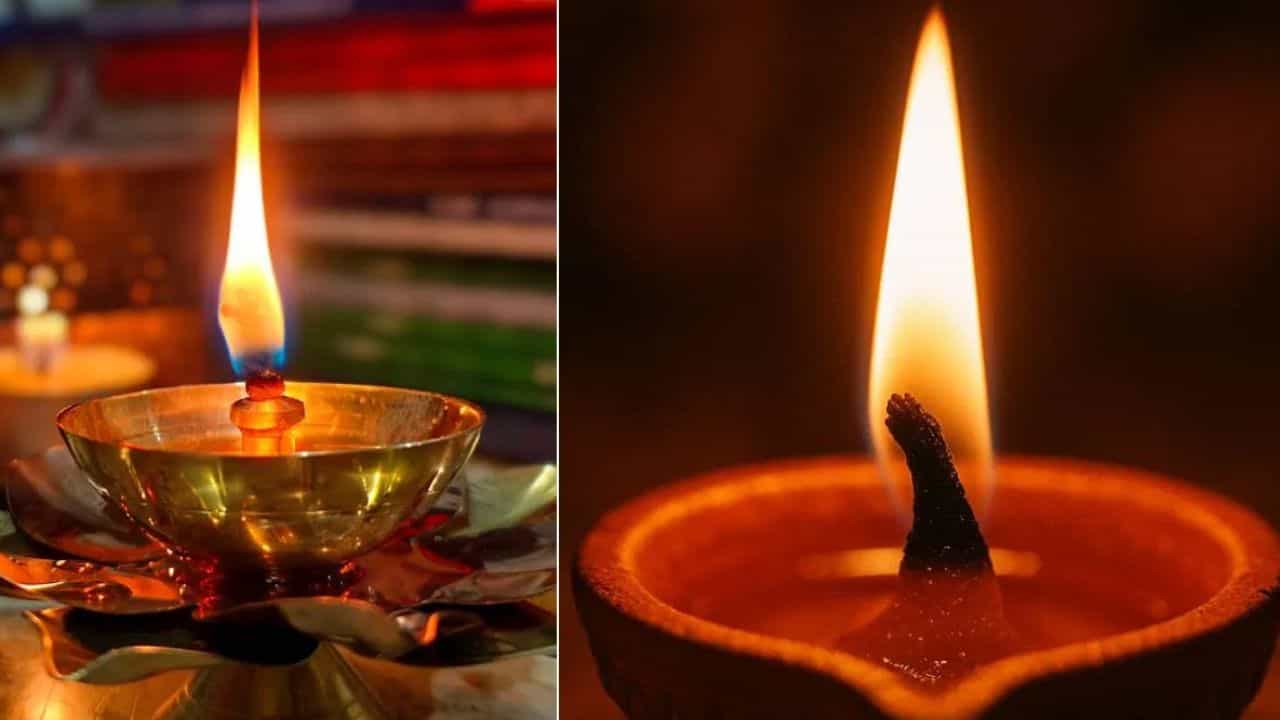 நீள் திரியா? வட்ட திரியா? வீட்டு பூஜை அறையில் எந்த விளக்கு நல்லது?