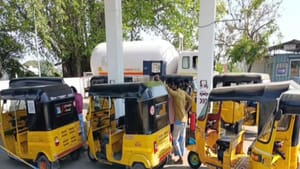 சென்னையில் LPG எரிவாயு தட்டுப்பாடு.. தவிக்கும் ஆட்டோ ஓட்டுநர்கள்.. வாழ்வாதாரம் பாதிப்பதாக வேதனை!!
