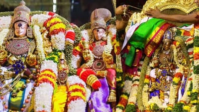 மதுரையில் மீனாட்சி திருக்கல்யாணம் கோலாகலம்..