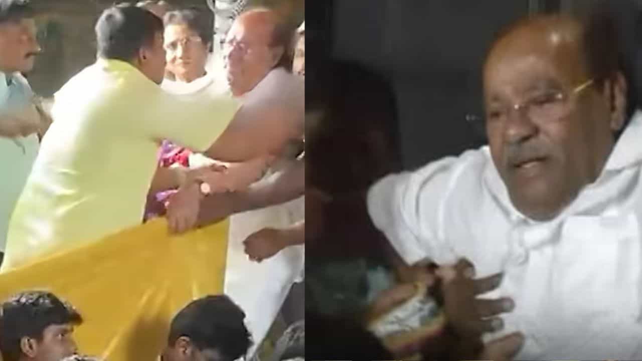 பிரச்சாரத்தின்போது மேடையிலேயே மயங்கிய ராமதாஸ் - என்ன நடந்தது?