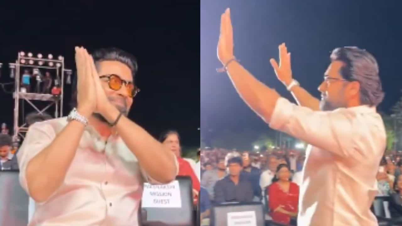 Suriya: வேஷ்டி சட்டையில்.. கருப்பசாமியாக மாஸ் என்ட்ரி கொடுத்த சூர்யா!