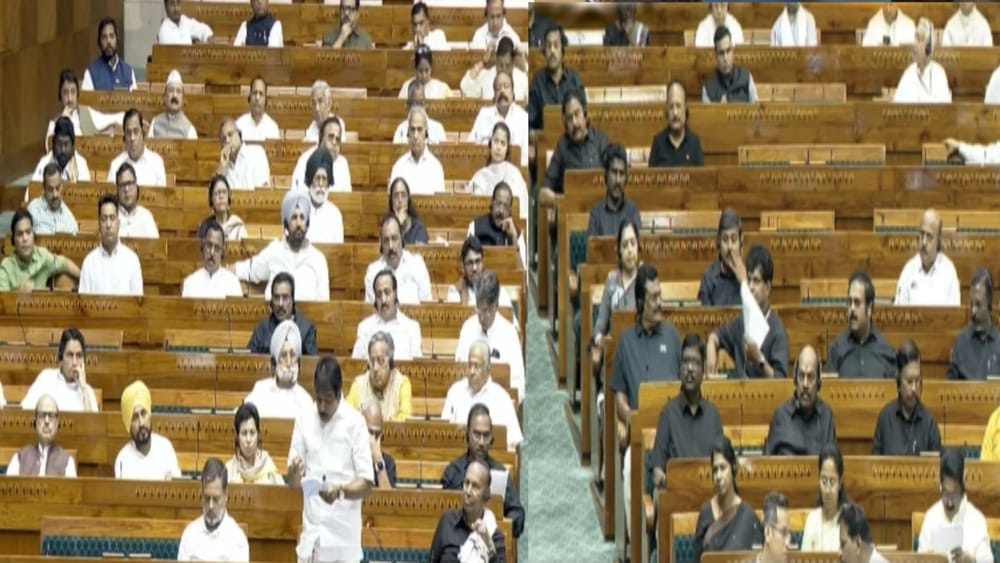 தொகுதி மறுவரையறை மசோதா தாக்கல்: தமிழக எம்.பிக்கள் கடும் எதிர்ப்பு