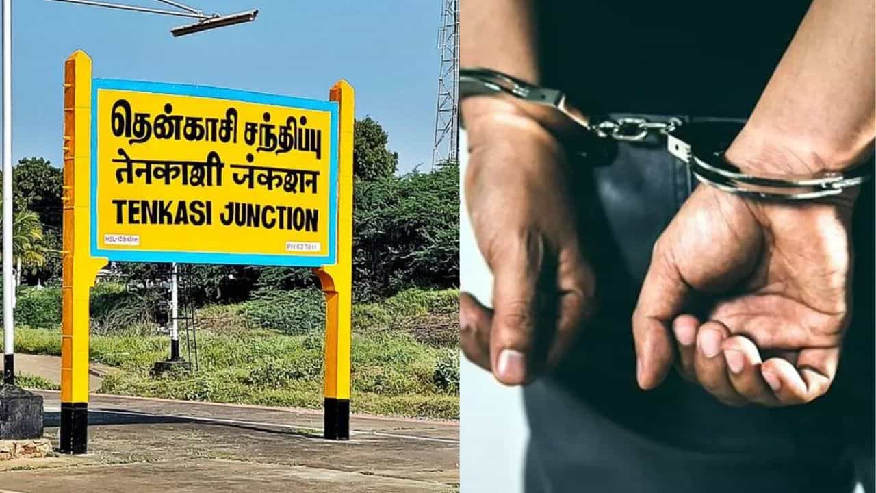 நெல்லை - செங்கோட்டை ரயிலில் பெண்ணிடம் நகை பறிக்க முயற்சி.. குற்றாலநாதர் கோயில் தமிழ் புலவர் கைது!