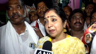 தி.நகரில் ராஜா அன்பழகனுக்கு ஆதரவாகவாக்கு சேகரித்த தமிழச்சி தங்கபாண்டியன்