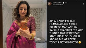 Trisha Krishnan: சினிமாவிலிருந்து விலகிவிட்டேனா? தொழிலதிபரை திருமணம் செய்து நான்கு குழந்தை- விமர்சனங்களுக்கு திரிஷா போட்ட பதிவு!