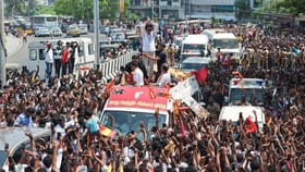 85% வாக்குப்பதிவு என்பது தமிழ்நாடு இதுவரை கண்டிராத ஒன்று.. தவெக தலைவர் விஜய்.....