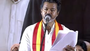 வீடி தேடி வரும் அரசு திட்டத்தில் 5 லட்சம் வேலை வாய்ப்பு.. பல்வேறு அதிரடி வாக்குறுதிகள்… தவெக தலைவர் விஜய் அறிவிப்பு! வீடி தேடி வரும் அரசு திட்டத்தில் 5 லட்சம் வேலை வாய்ப்பு.. பல்வேறு அதிரடி வாக்குறுதிகள்… தவெக தலைவர் விஜய் அறிவிப்பு!