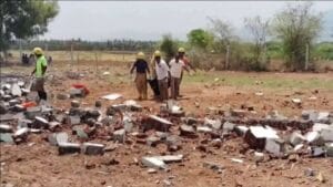 தேனி அருகே பட்டாசு ஆலையில் வெடி விபத்து - 2 பேர் பலி