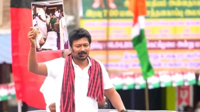 திருவையாறில் தேர்தல் பிரசாரம் மேற்கொண்ட உதயநிதி ஸ்டாலின்!