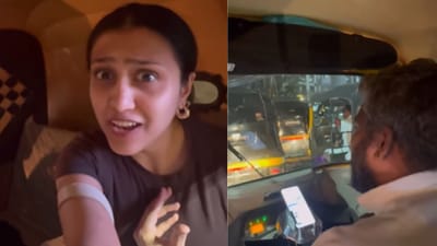 மும்பை ஆட்டோவில் டெய்லர் ஸ்விஃப்ட், ஜஸ்டின் பைபர் பாடல்கள்!