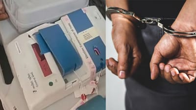 வாக்குப்பதிவு இயந்திரம் உடைப்பு... சுயேட்சை உள்பட 4 பேர் கைது!