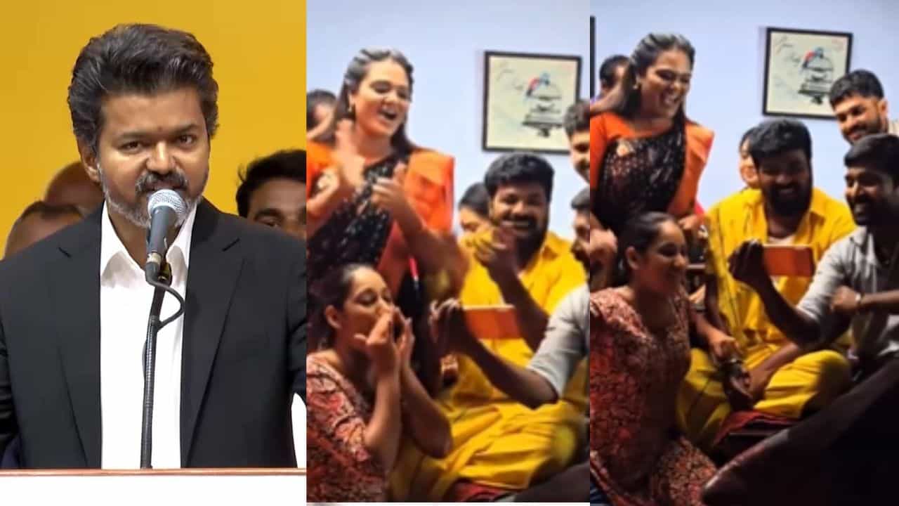 Annam Serial: முதலமைச்சராக பதவியேற்ற விஜய்.. கொண்டாடி தீர்த்த சன் டிவி சீரியல் நடிகர்கள்!