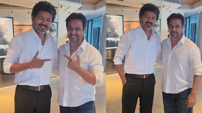 முதல்வர் விஜயை நேரில் சந்தித்து வாழ்த்திய நடிகர் அர்ஜுன் சர்ஜா!