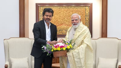 டெல்லியில் பிரதமர் மோடியுடன் முதல்வர் விஜய் சந்திப்பு