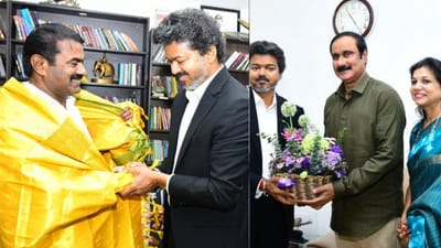 சீமான் - அன்புமணியை வீட்டிற்கு சென்று சந்தித்த முதல்வர் விஜய்..
