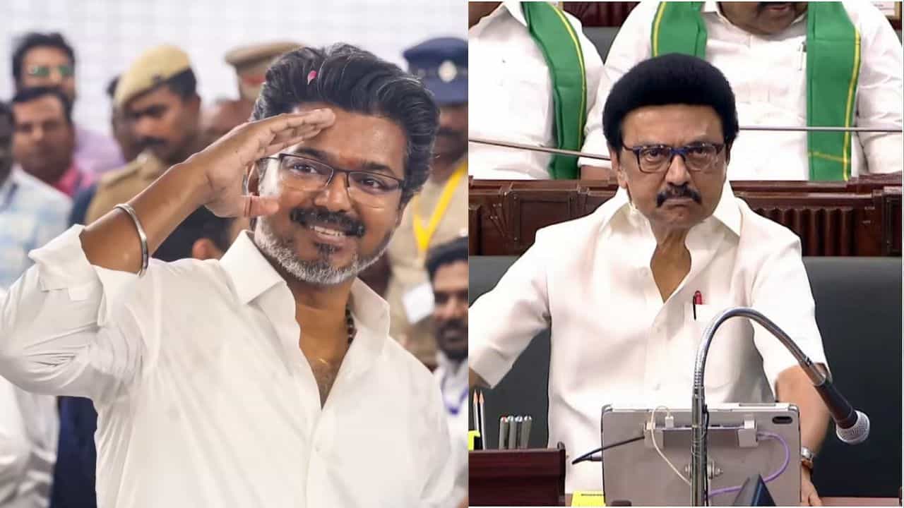 முதல் தேர்தலிலேயே 108 இடங்களை பிடித்த தவெக.. 73 இடங்களுடன் எதிர்க்கட்சியான திமுக..