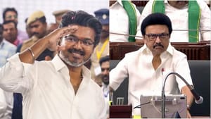 முதல் தேர்தலிலேயே 108 இடங்களை பிடித்த தவெக.. 73 இடங்களுடன் எதிர்க்கட்சியான திமுக..