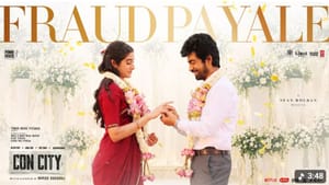 இணையத்தில் வைரலாகும் கான் சிட்டி படத்திலிருந்து வெளியான ஃப்ராடு பயலே பாடல்