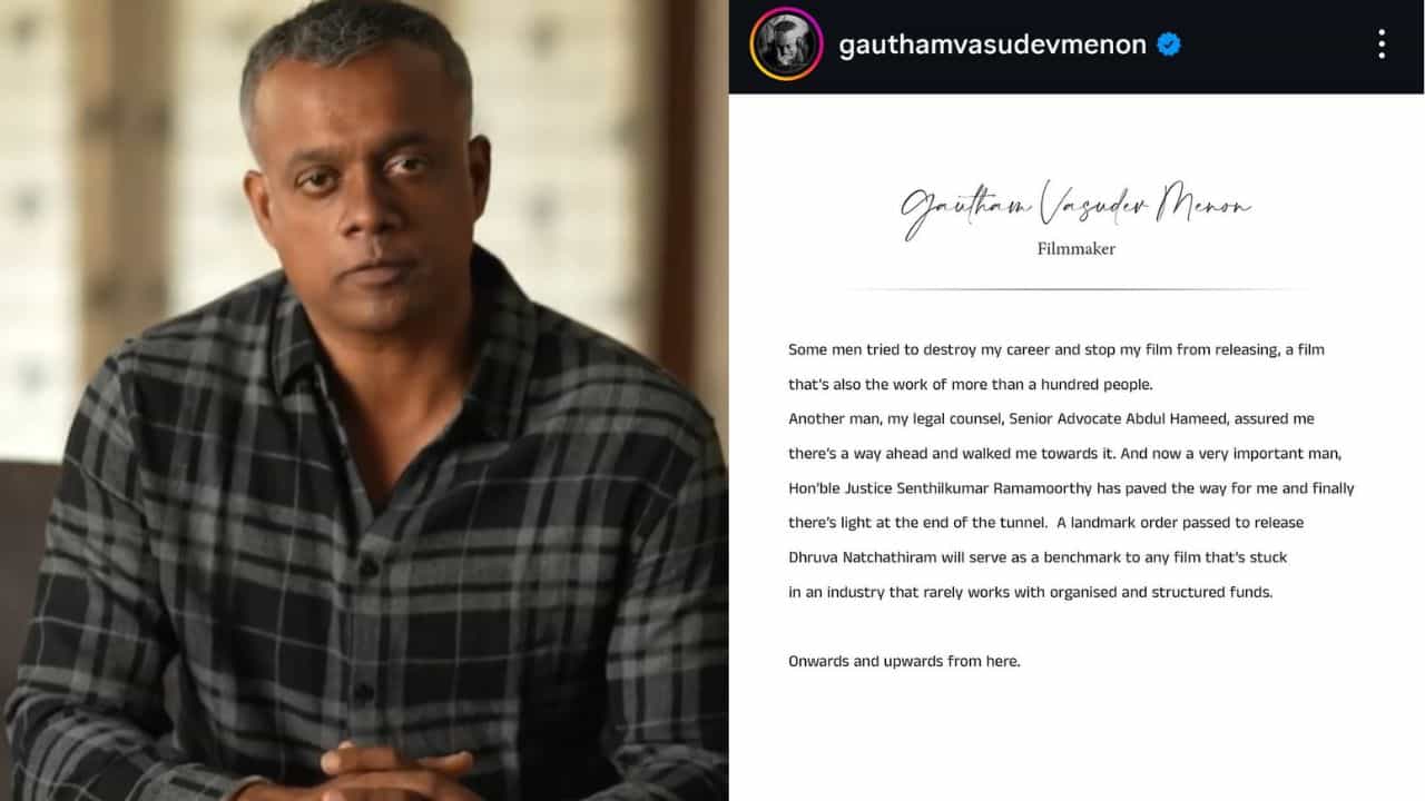 GVM: என் தொழில் வாழ்க்கையை அழிக்க சிலர் முயன்றனர் - திடீரென கௌதம் வாசுதேவ் மேனன் வெளியிட்ட பதிவு!