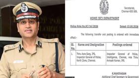 அதிரடிக்கு பெயர்போன அஸ்ராக் கார்க்.. தமிழக உளவுத்துறை ஐ.ஜி-ஆக நியமனம்!...