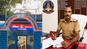 பெண் காவலருக்கு பாலியல் தொல்லை? நெஞ்சில் சுட்டு விடுவதாக மிரட்டல்.. ஆறுமுகநேரி இன்ஸ்பெக்டர் மீது பரபரப்பு புகார்! பெண் காவலருக்கு பாலியல் தொல்லை? நெஞ்சில் சுட்டு விடுவதாக மிரட்டல்.. ஆறுமுகநேரி இன்ஸ்பெக்டர் மீது பரபரப்பு புகார்!