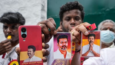 41 பேர் உயிரிழப்பு.. கரூரிலும் தமிழக வெற்றிக் கழகம் முன்னிலை..