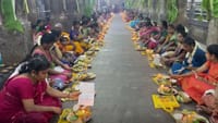 தூத்துக்குடியில் சித்ரா பௌர்ணமியை முன்னிட்டு 504 விளக்கு பூஜை...